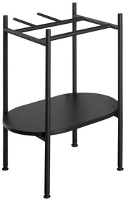 Sapho Puno wastafel frame 40x82x36cm zwart mat
