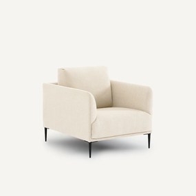 Fauteuil, van gerecycled chenille, OSCAR, ontwerp door Emmanuel Gallina