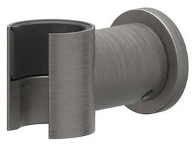 IVY Wandhouder - rozet - bevestigingsmateriaal - Geborsteld metal black PVD 6900106