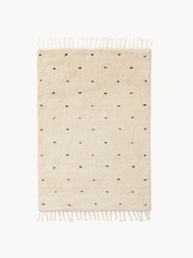 Handgetuft kindervloerkleed Theo van wol