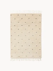 Handgetuft kindervloerkleed Theo van wol