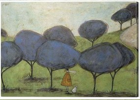 Schilderij op canvas Sam Toft - Sniffing the Lilac