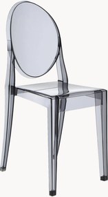 Stapelbare in- & outdoor stoel Victoria Ghost