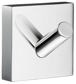 Smedbo House Handdoekhaak - vierkant - 1 haak - chroom RK355
