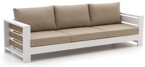Bellagio Avolo/Cosiraw 120cm hoek loungeset met vuurtafel 3-delig links