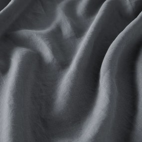 Gordijn in gewassen linnen met oogjes Onega