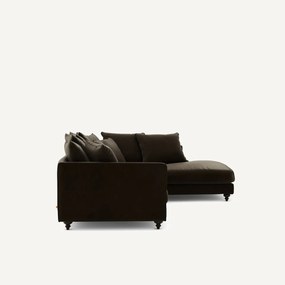 Fluwelen hoekslaapbank, Lazare