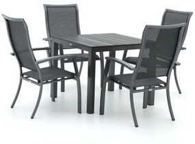 Bellagio Lugo/Fidenza 90cm dining tuinset 5-delig stapelbaar