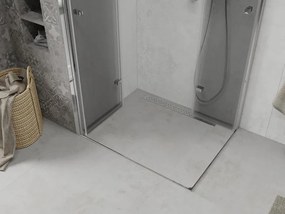 Mexen Lima Duo opvouwbare douchecabine 100 x 80 cm, transparant, chroom - 856-100-080-02-00