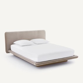 2-zits platform bed, essen en fluweel, SLICE