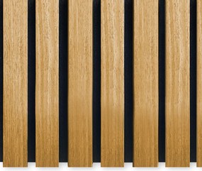 AkuPanel 300 cm Rustiek Eiken   - Akoestische panelen