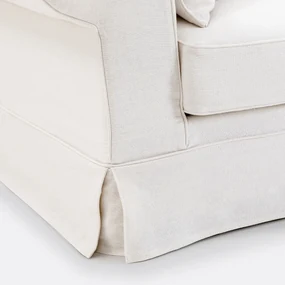 Bank dik linnen, superieur comfort, Adélia