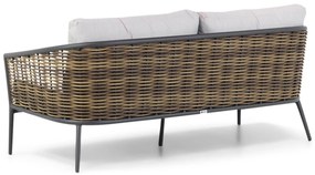 Loungeset 4 personen Aluminium/wicker Taupe  Coco Coco Lanai