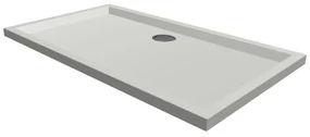 Xenz Mariana Plus rechthoekige douchebak acryl 140x80cm wit mat