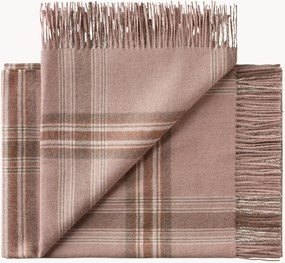 Baby-alpaca plaid Buenos Aires met franjes