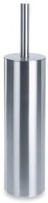 Zack TUBO Toiletborstel - 40x9cm - vrijstaand - Gesatineerd RVS 40284