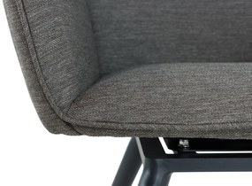Tuinset 6 personen 220 cm Outdoor textiel Grijs Lifestyle Garden Furniture Andorra/Azzurro