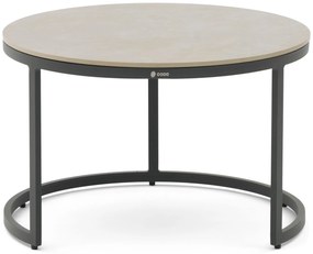 Hoek loungeset 5 personen Aluminium/rope Grijs  Coco Puerto/Santander