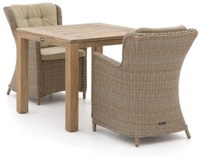 + 15% kassakorting | Diningset Intenso | 2 personen | Tuinset teakhout | 3-delig | Kees Smit Tuinmeubelen