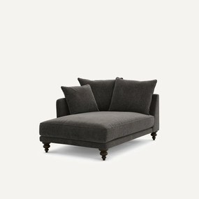 Chenille fluwelen longchair, Lazare