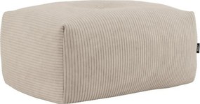 Soft Zitzak Indoor Pouf - Corduroy Beige