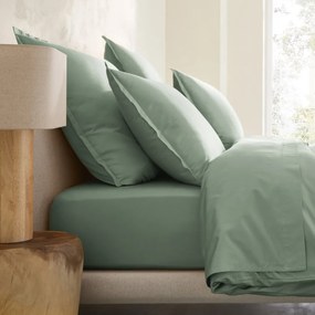 Kussensloop van katoensatijn, Saria