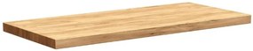 Sjithouse Furniture wastafelblad hout 50x22,5cm oak grain grijs