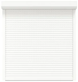 vidaXL Rolluik 130x140 cm aluminium wit