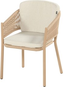 Hartman Altea Dining Chair Cappuccino Rope Taupe