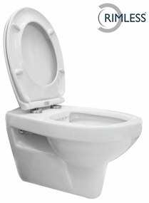 Mueller Trevi randloos toilet met softclose zitting onepack