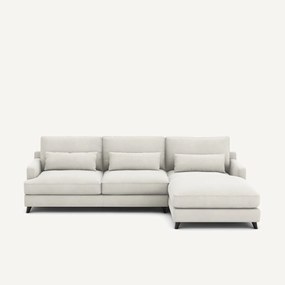 Linnen fluwelen hoekbank, ALWINE