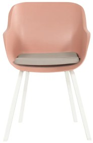 Hartman Le Soleil Element dining armstoel - Stylish pink - Alu poot