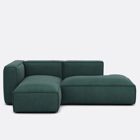 Loungebank, rechts, ribfluweel, Seven