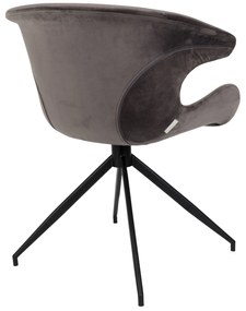 Zuiver Mia Eetkamerstoel Velvet Grijs