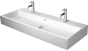 Duravit Vero Air Wastafel - 120x47cm - 2 kraangaten - met overloop - geslepen - wondergliss - wit 23501200261