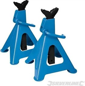 Silverline Assteunen 6 ton set a 2 stuks