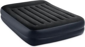 Intex Luchtbed Queen Pillow Rest Raised - 203x152x42 cm - Met ingebouwde pomp en reistas