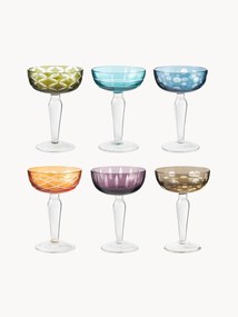 Champagneglazen Cuttings, 6-delig