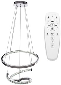 KRISTAL HANGLAMP RING LED APP773-2CP