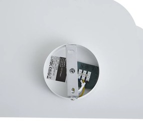 Kinder wandlamp wit wolk met zon - Cloudy