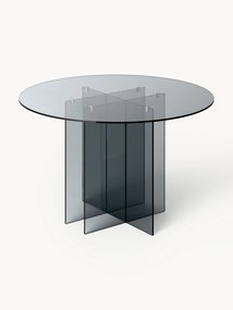 Ronde glazen eettafel Anouk, verschillende formaten