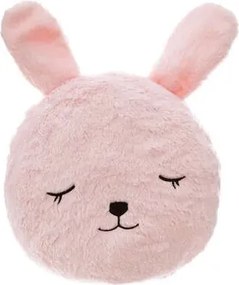Atmosphera Kids“Rabbit” Konijnenkussen diameter 28 cm - Roze - Zacht&amp;Knuffelbaar
