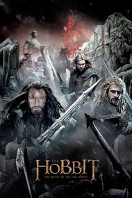 Kunstafdruk Hobbit - Dwarfs