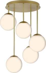 Hanglamp APP1818-5CPR GOLD
