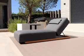 Flow Lio daybed sooty met teakhouten frame SALE