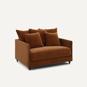 2-zits slaapbank fluweel chenille, Lazare