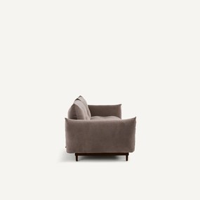 3-zits bank, stoned fluweel, VITORIA