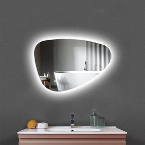 Badkamerspiegel SARA - Organische Vorm 60x41 | LED | Condensvrij