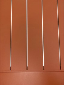 Lesli Living  Picknickset-Estilo-Rood-Aluminium-220cm-Lesli Living