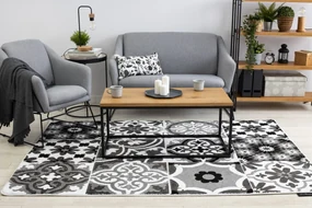 Tapijt ALTER Porto Bloemen , grijskleuring